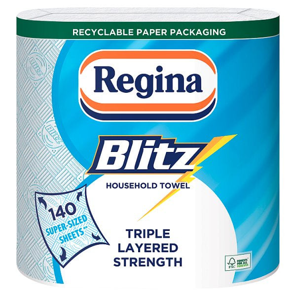 Regina Blitz Household Towel Rolls 2pk