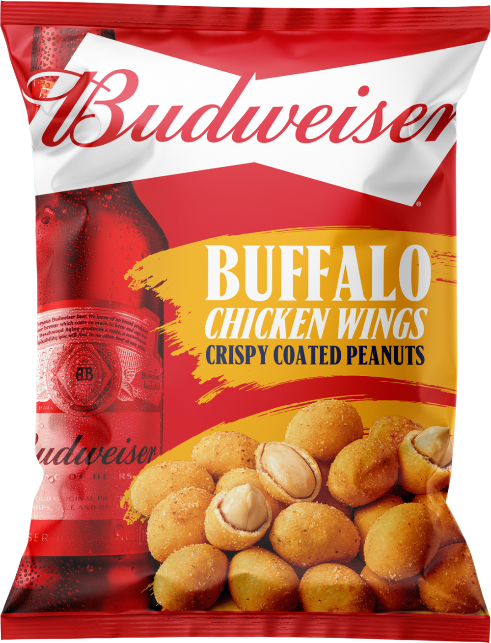 Budweiser Buffalo Chicken Wing Coated Peanuts 150g