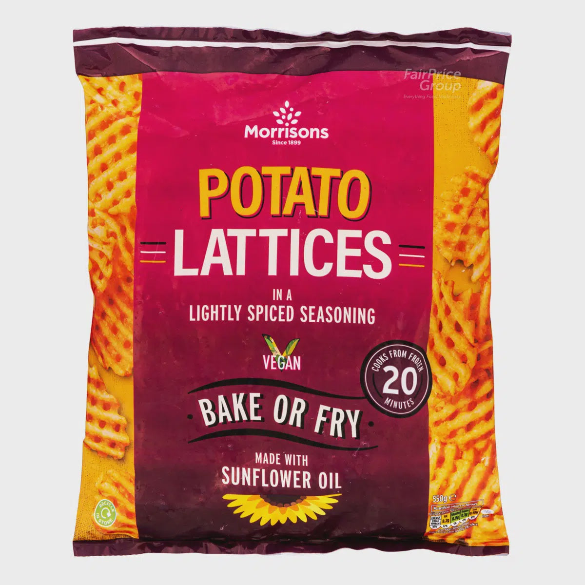 Morrisons Potato Lattice 550g