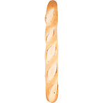 (B) Morrisons Bakery Large cut white baguette 400g