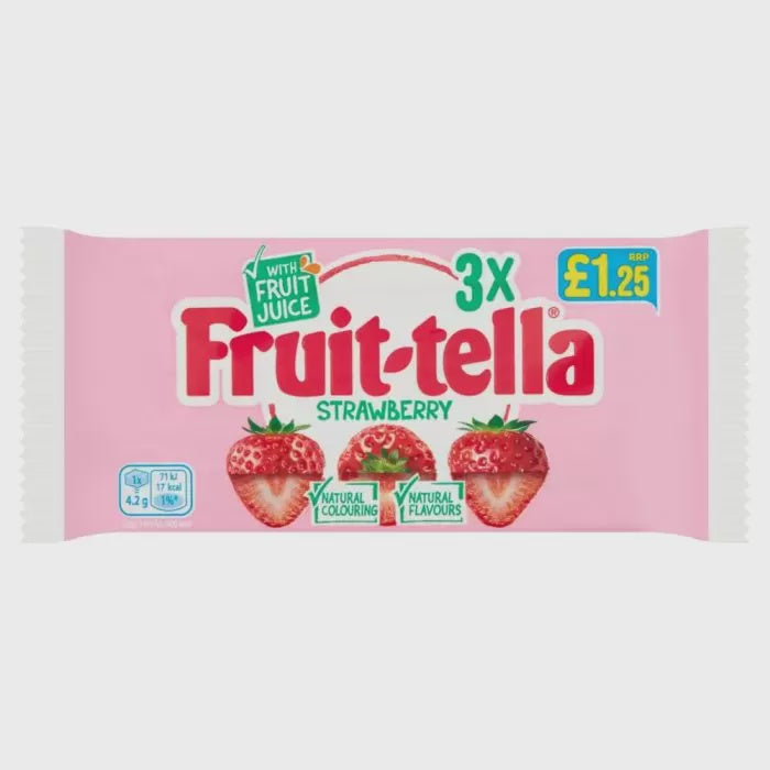 Fruittella  Strawberry 3 Pack £1.25 PM