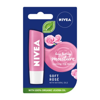 Nivea Lip Care - Soft Rose