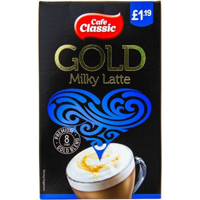 Cafe Classic Latte Sachet Pm £1.19 8 pack