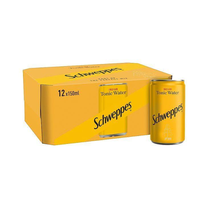 Schweppes Tonic Water Mini 12 x 150ml