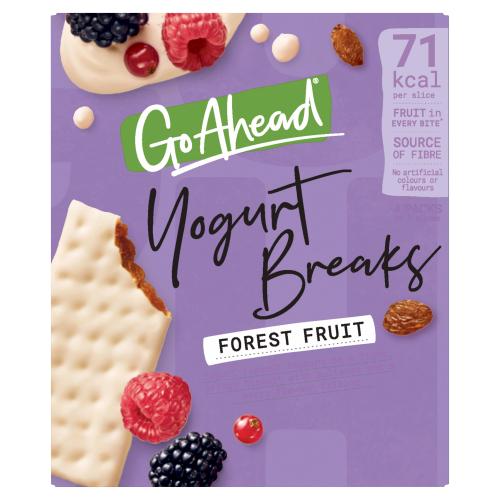 Go Ahead Yoghurt Breaks Forest Fruit Snack Bars 4 x 35.5g