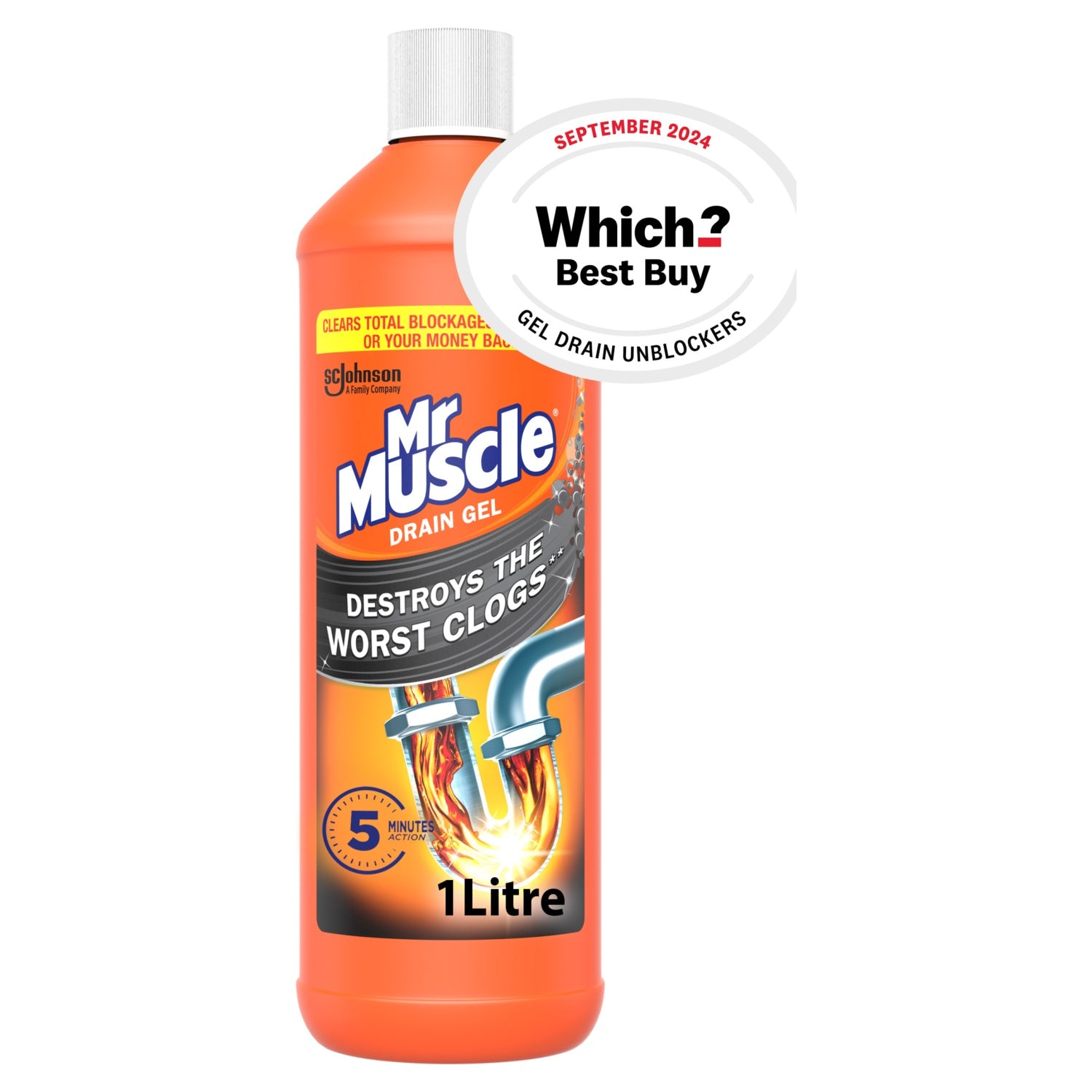 Mr Muscle Drain Gel - 1 Litre