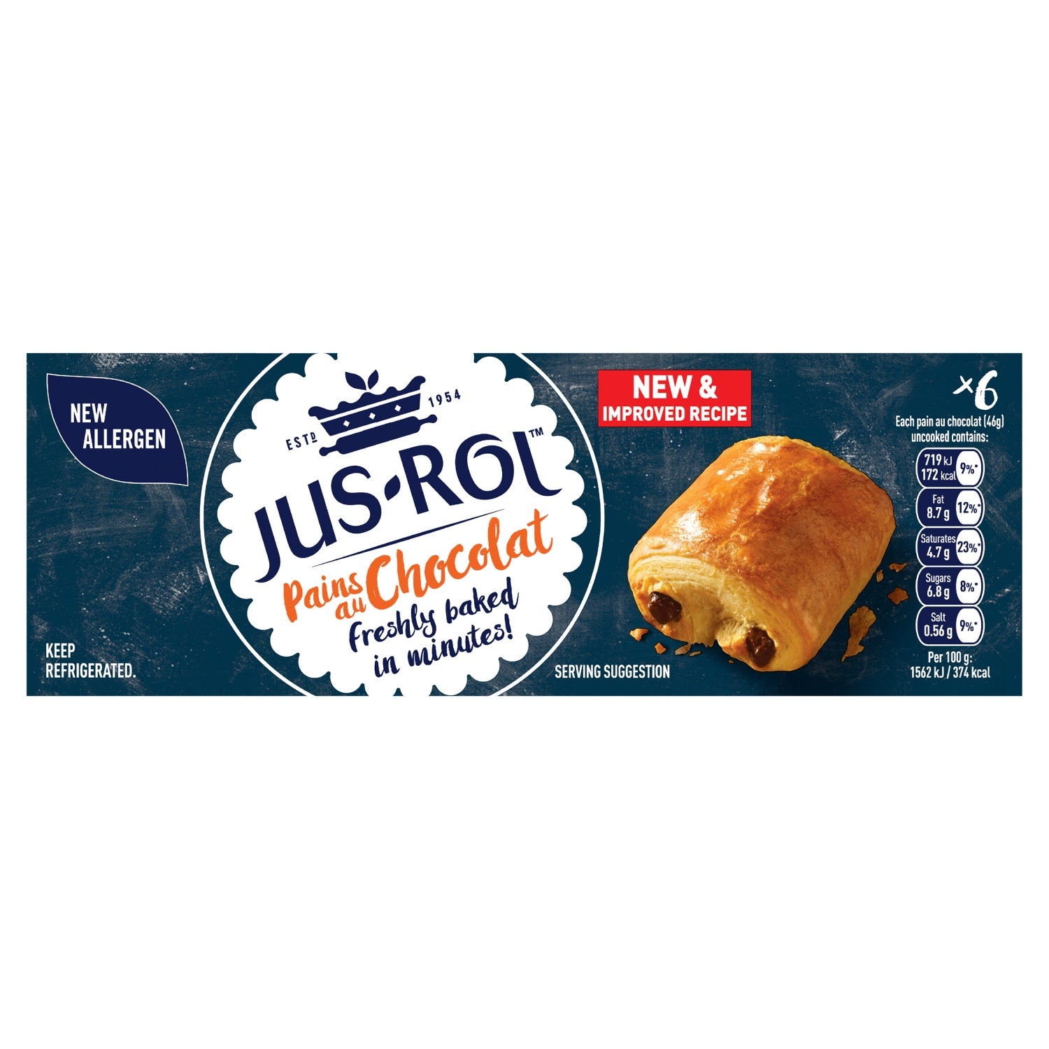 Jus Rol Pain Au Chocolat 275g