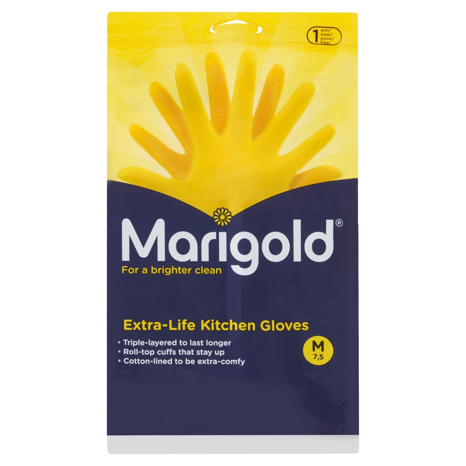 Marigold Kitchen Gloves - Medium