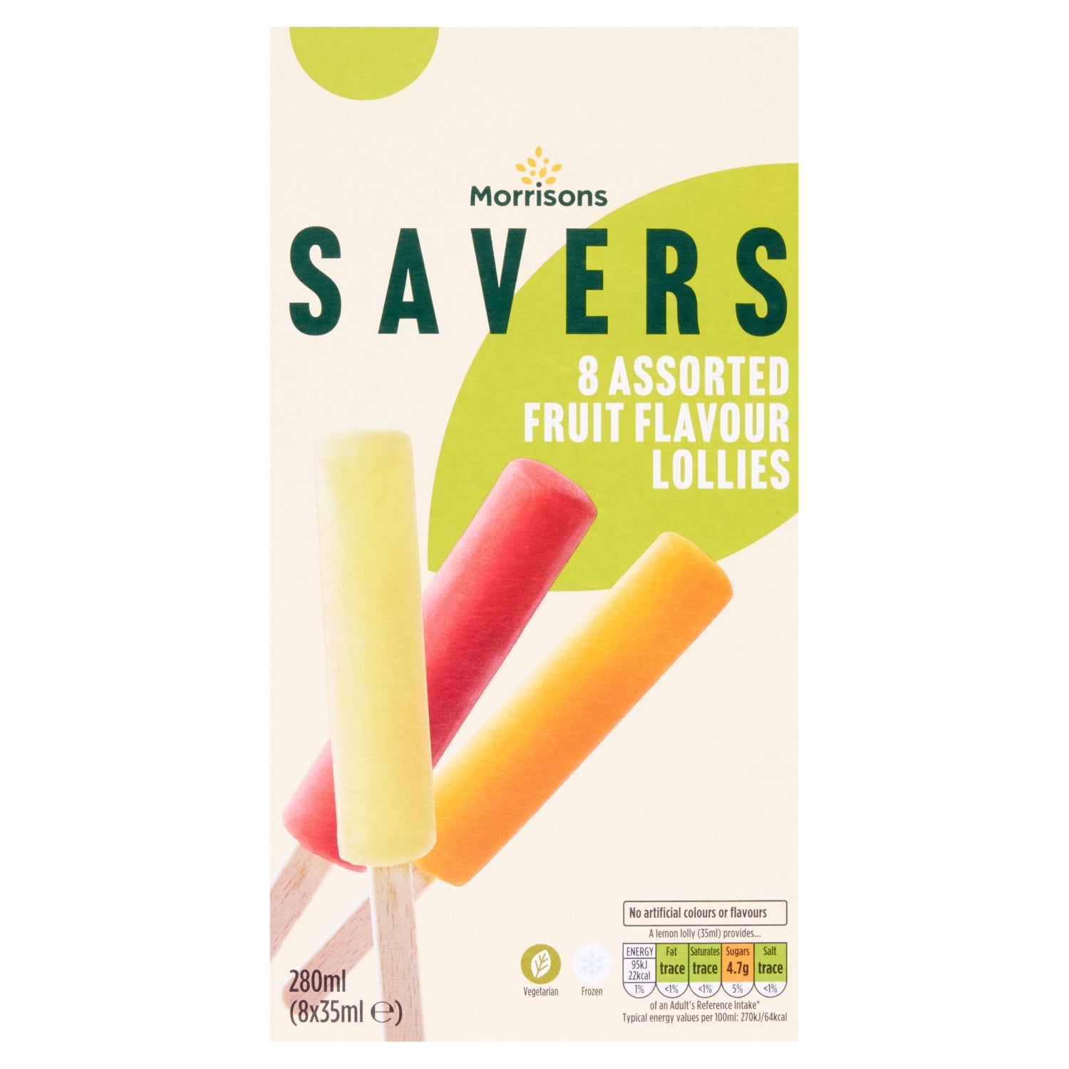 Morrisons Savers Lollies 8pk