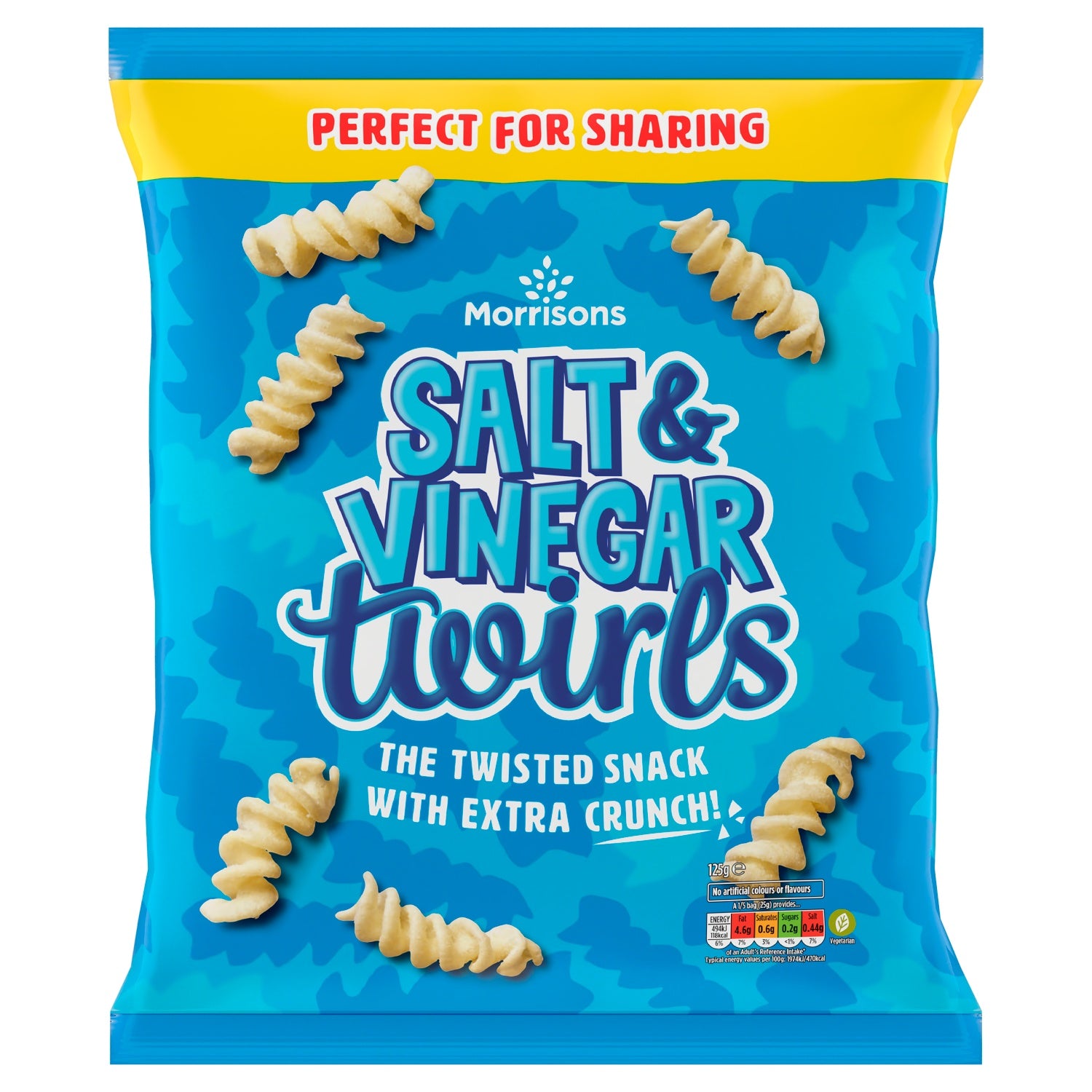 Morrisons Salt & Vinegar Twirls 125g