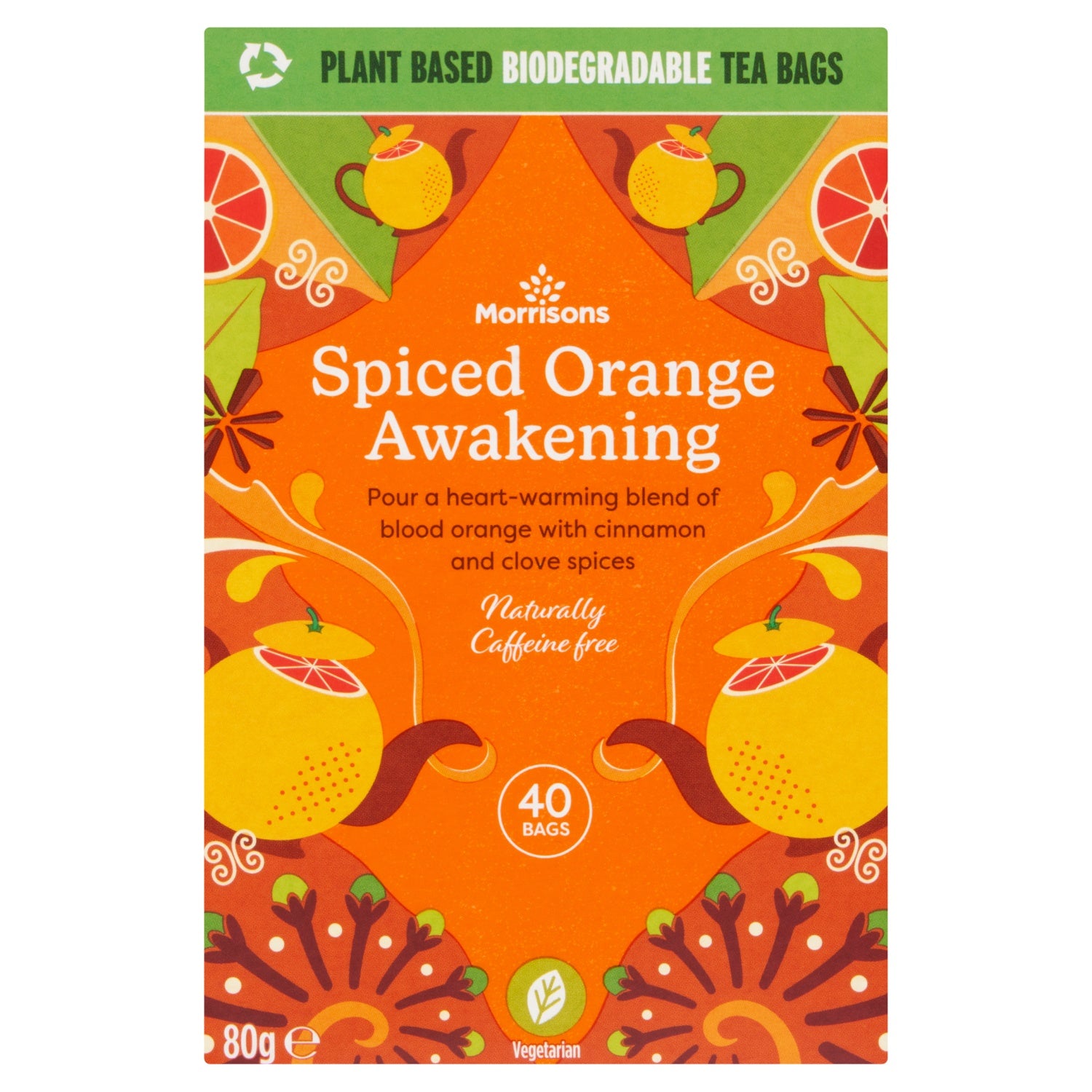 Morrisons Spiced Orange Awakening 40 Tea Bags