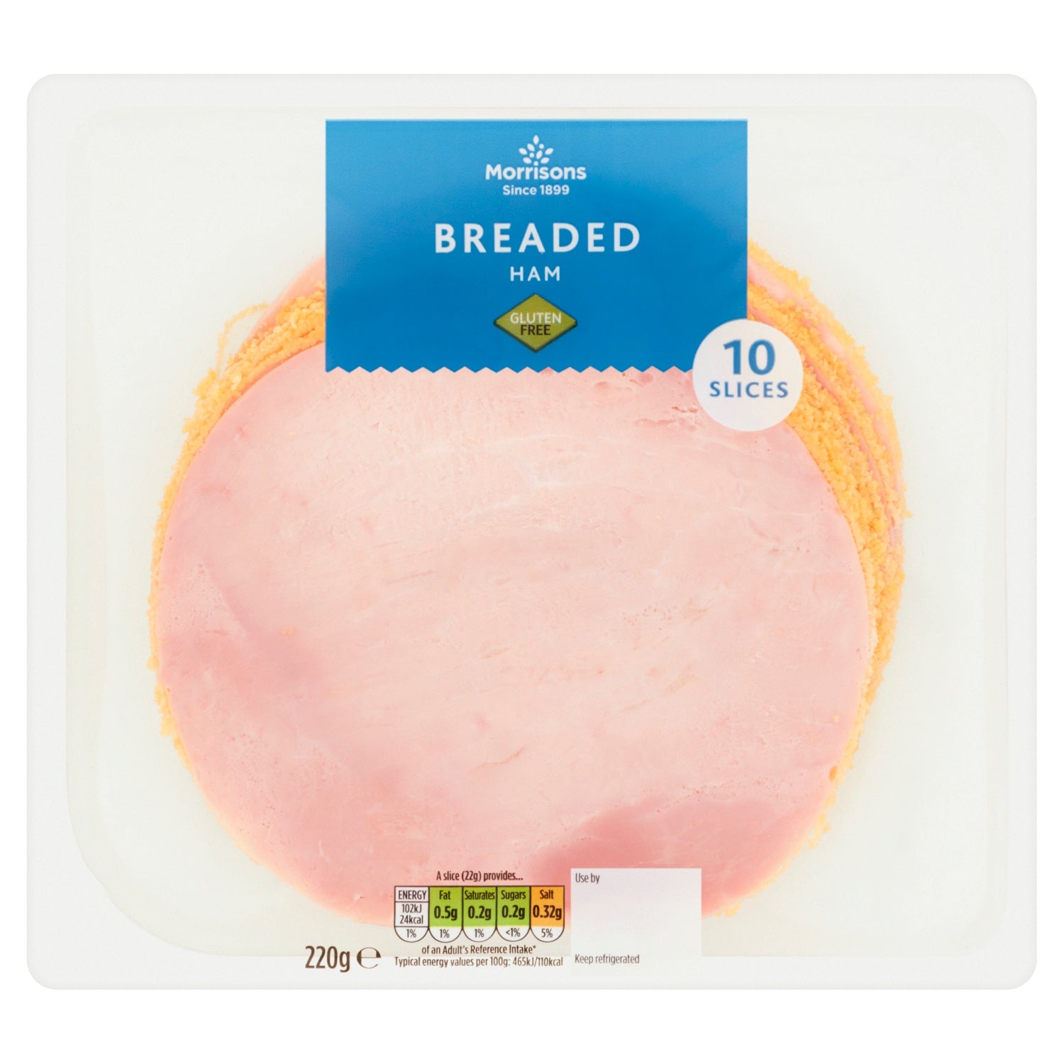 Morrisons Breaded Ham 220g