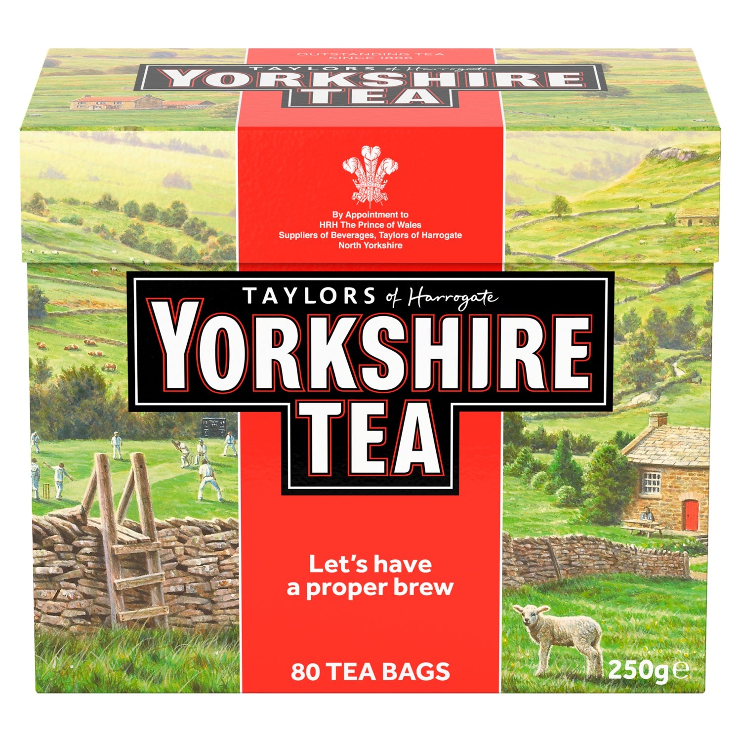 Taylors Yorkshire Tea Bags 80'S