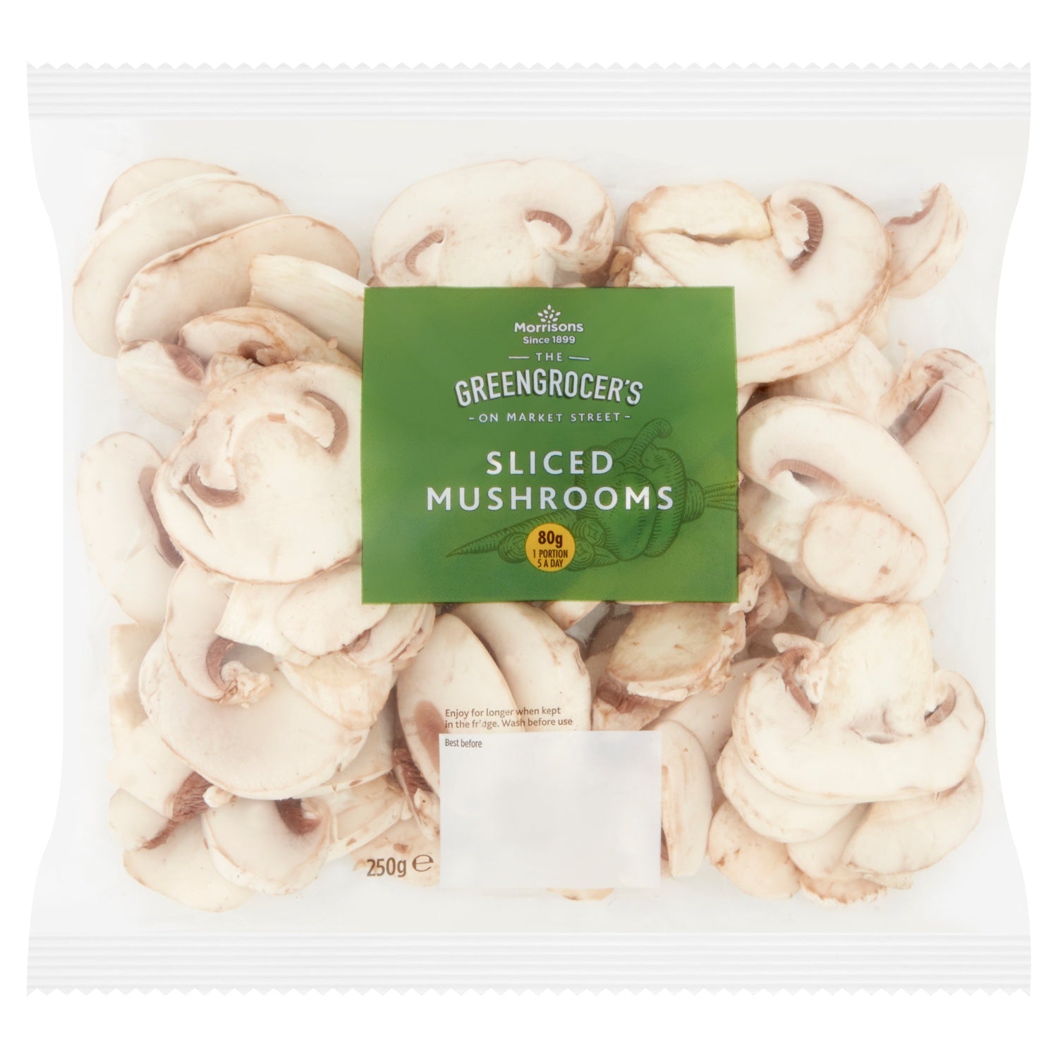 Sliced Mushrooms 250g