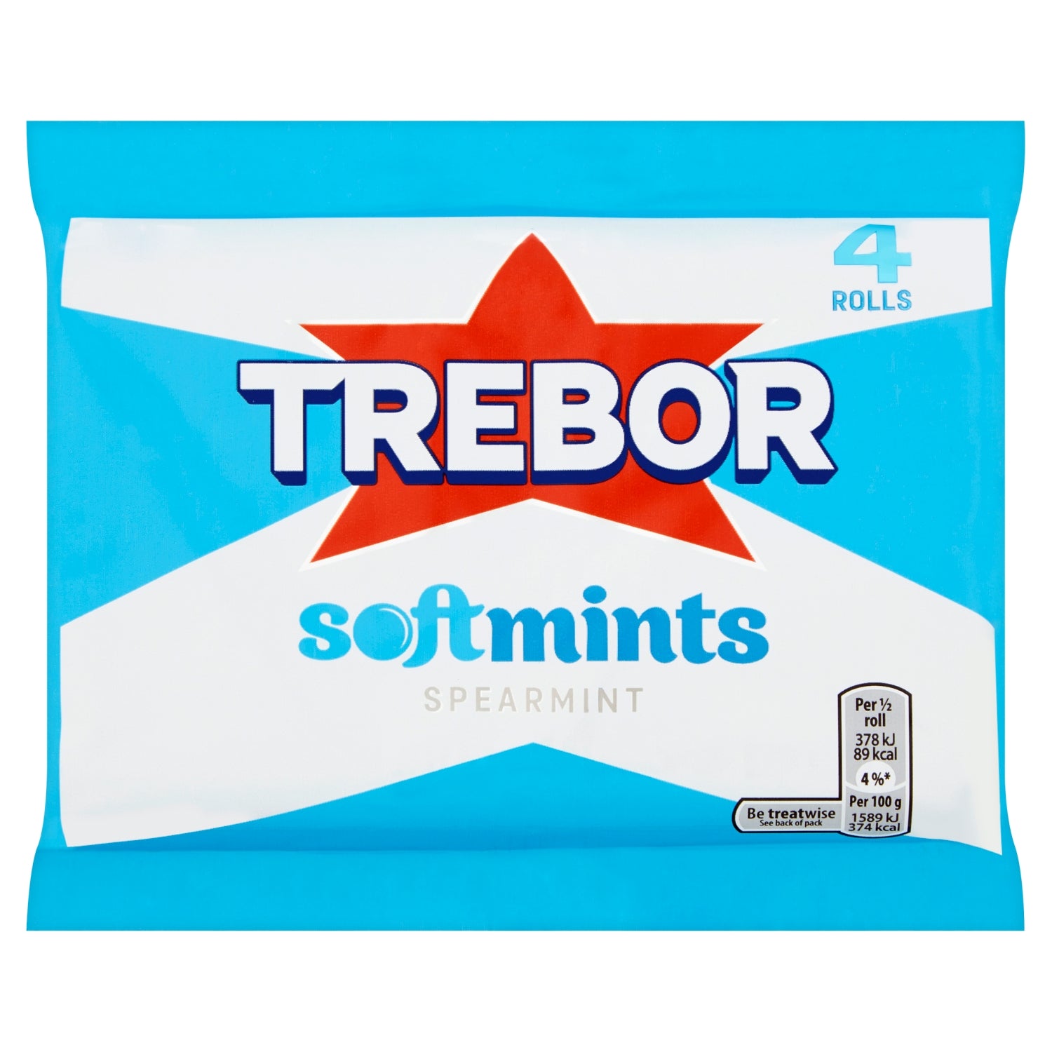 Trebor Softmints 4pk - Spearmint