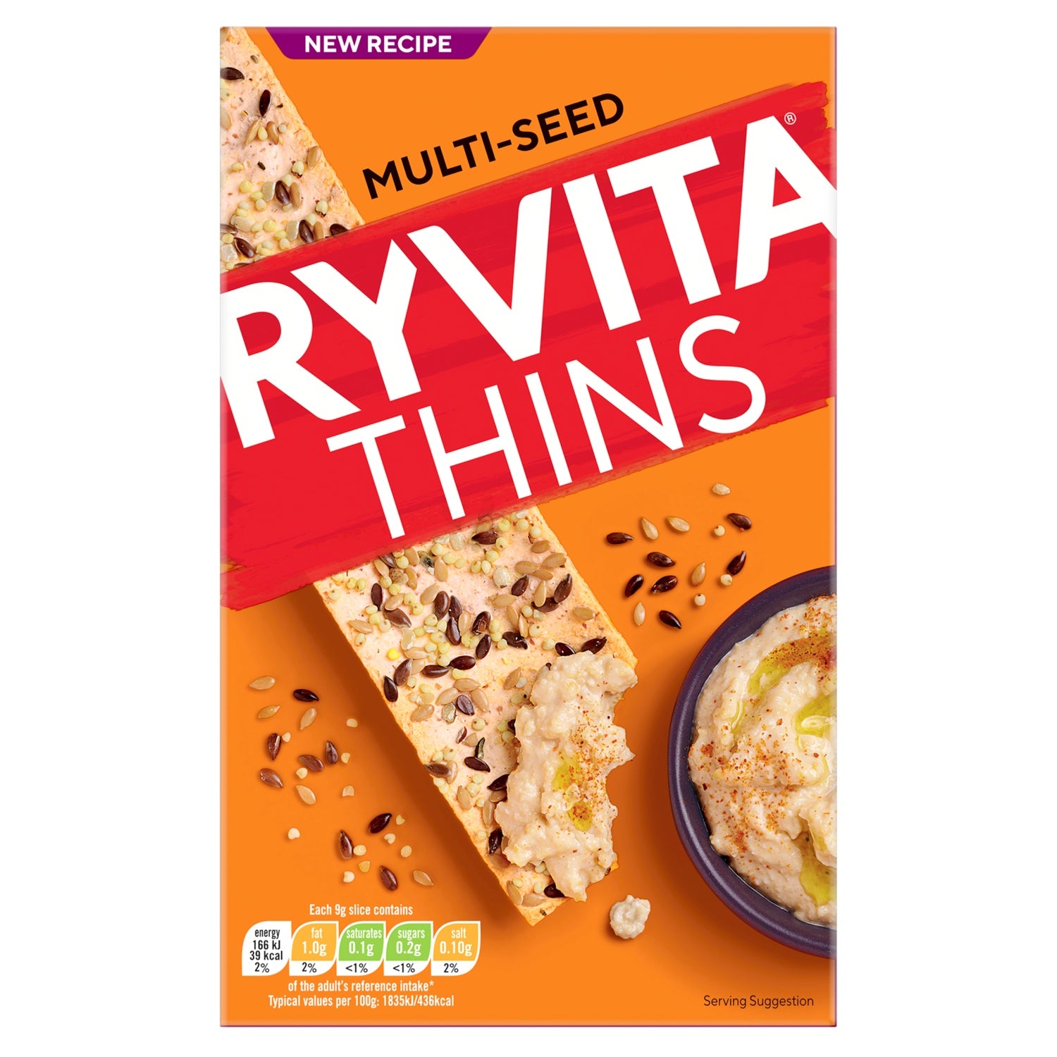 Ryvita Thins Multi Seed 125g