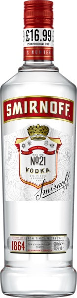 Smirnoff Red Label 70cl 37.5%