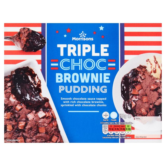 Morrisons Chocolate Brownie Pudding 350g