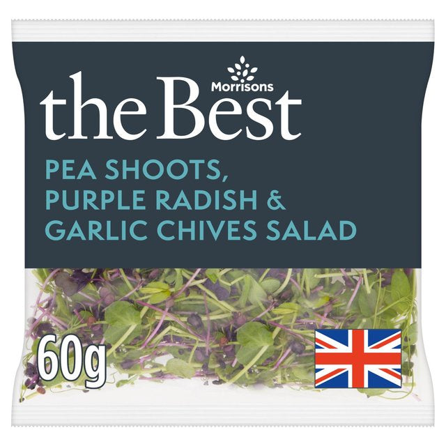 The Best Morrisons Pea Shoot Radish Garlic Chives Salad 60g