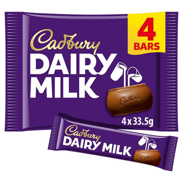 Cadbury Dairy Milk 4pk