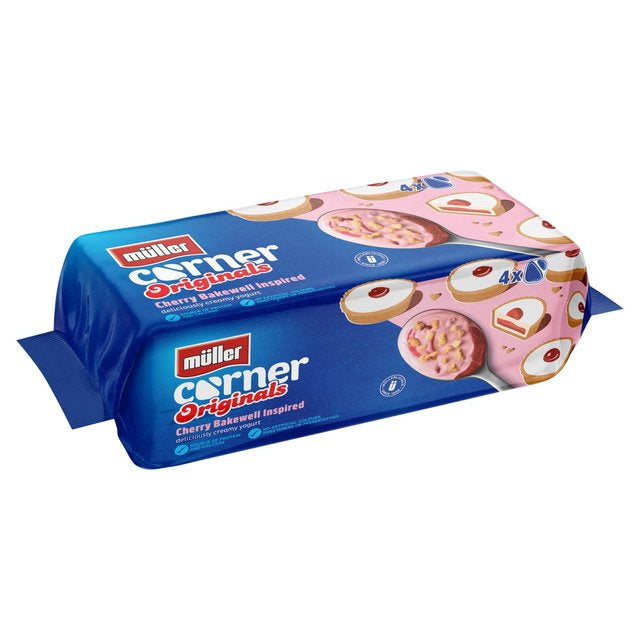 Muller Corner Cherry Bakewell 4 x 124gm