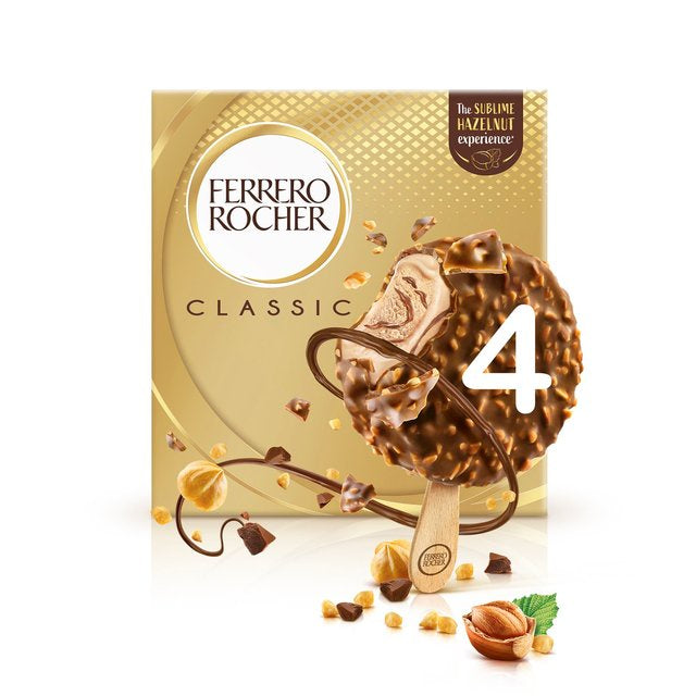 Ferrero Rocher Classic Ice Cream 4 x 50g