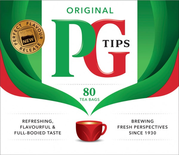 PG Tips 80 Tea Bags.