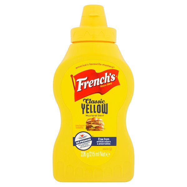 French's Classic American Yellow Mustard 226g