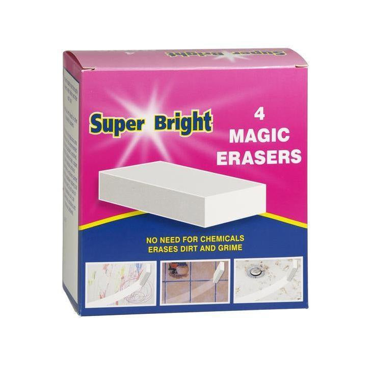 Superbright Magic Eraser 4pk