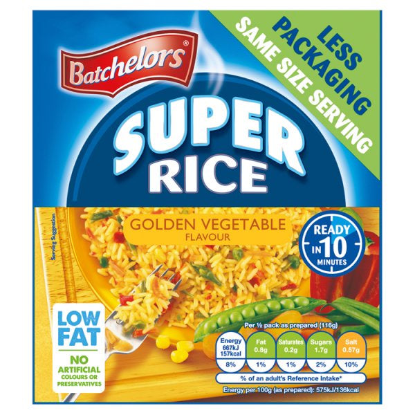 Batchelors Super Rice Golden Vegetable Flavour 90g