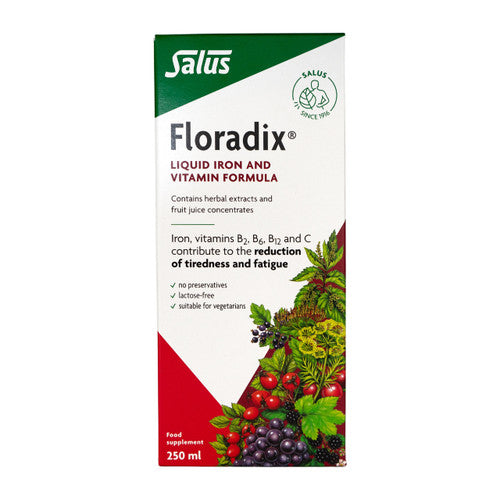 Floradix Liquid Iron And Vitamin Formula 250ml