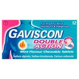 Gaviscon Double Active Tabs 12pk
