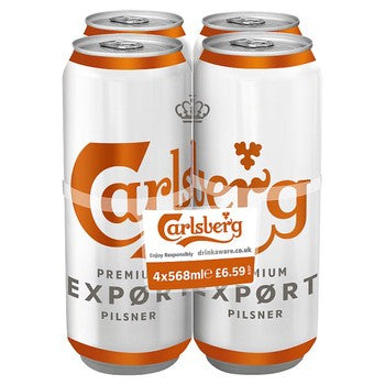 Carlsberg Export Cans PM £5.99