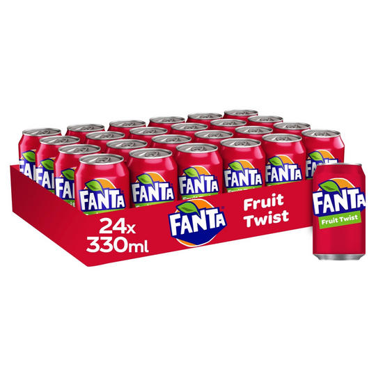 Fanta Fruit Twist Cans 24 x 300ml