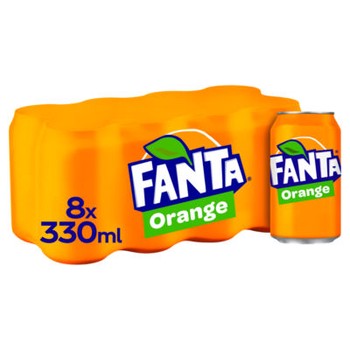 Fanta Orange 8 x 330ml