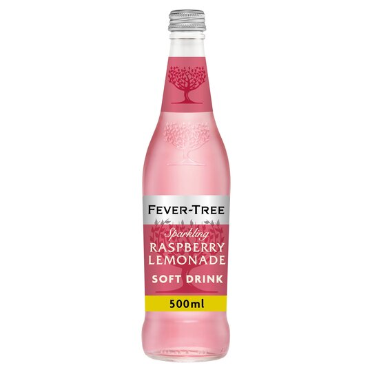 FEVER-TREE Refreshingly Light Rasp & Rose Lemonade 500ml