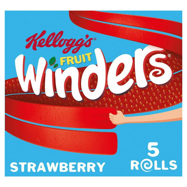 Kelloggs Fruit Winders 5pk - Strawberry