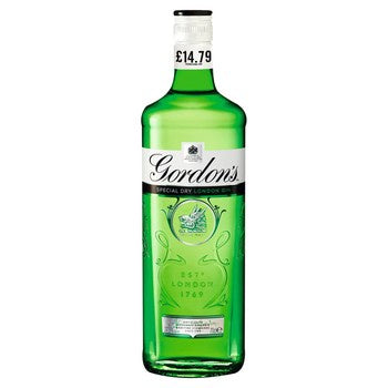 Gordons Dry Gin 70cl Abv 37.5%