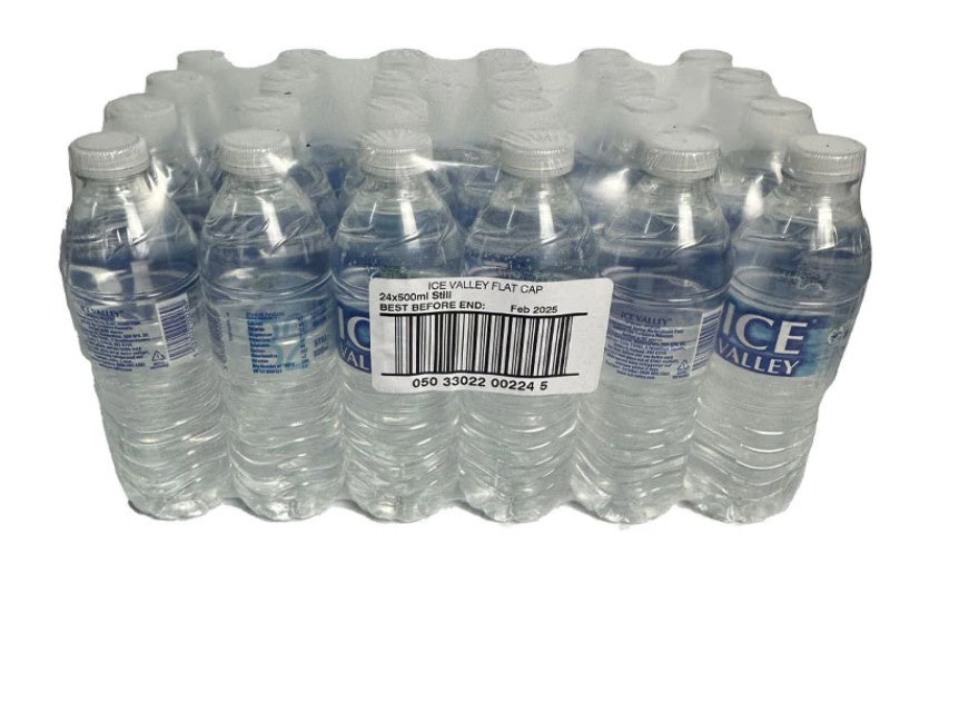 Ice Valley Spring Water Screw Cap 500 ml x 24pk