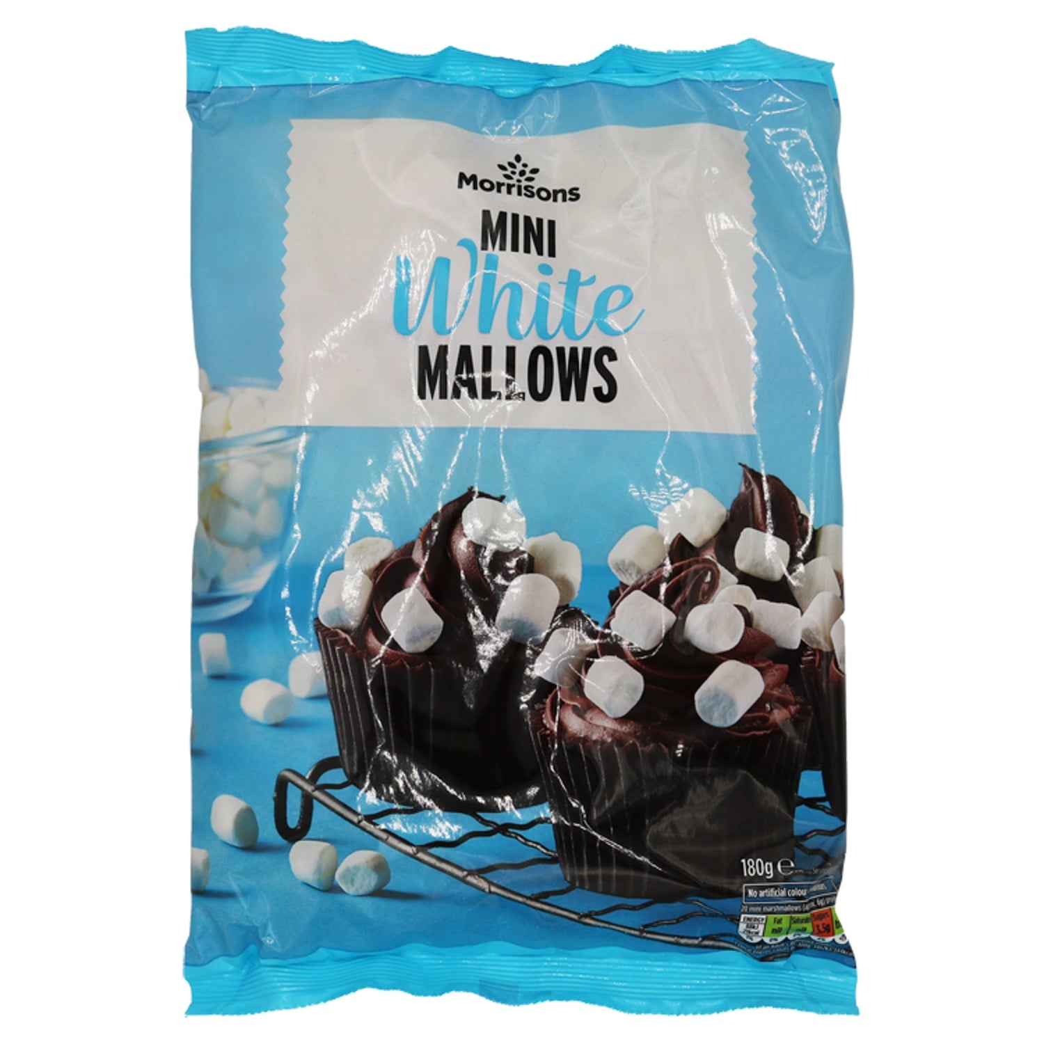 Morrisons White Mini Marshmallows 180g