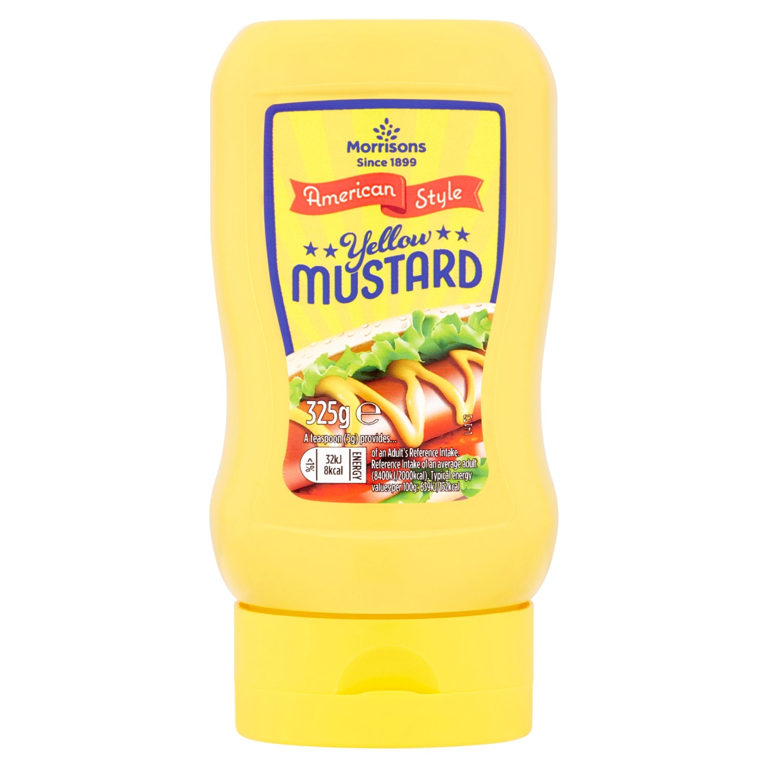 Morrisons American Style Yellow Mustard 325g