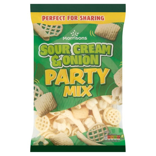 Morrisons Sour Cream and Onion Party Mix 150g