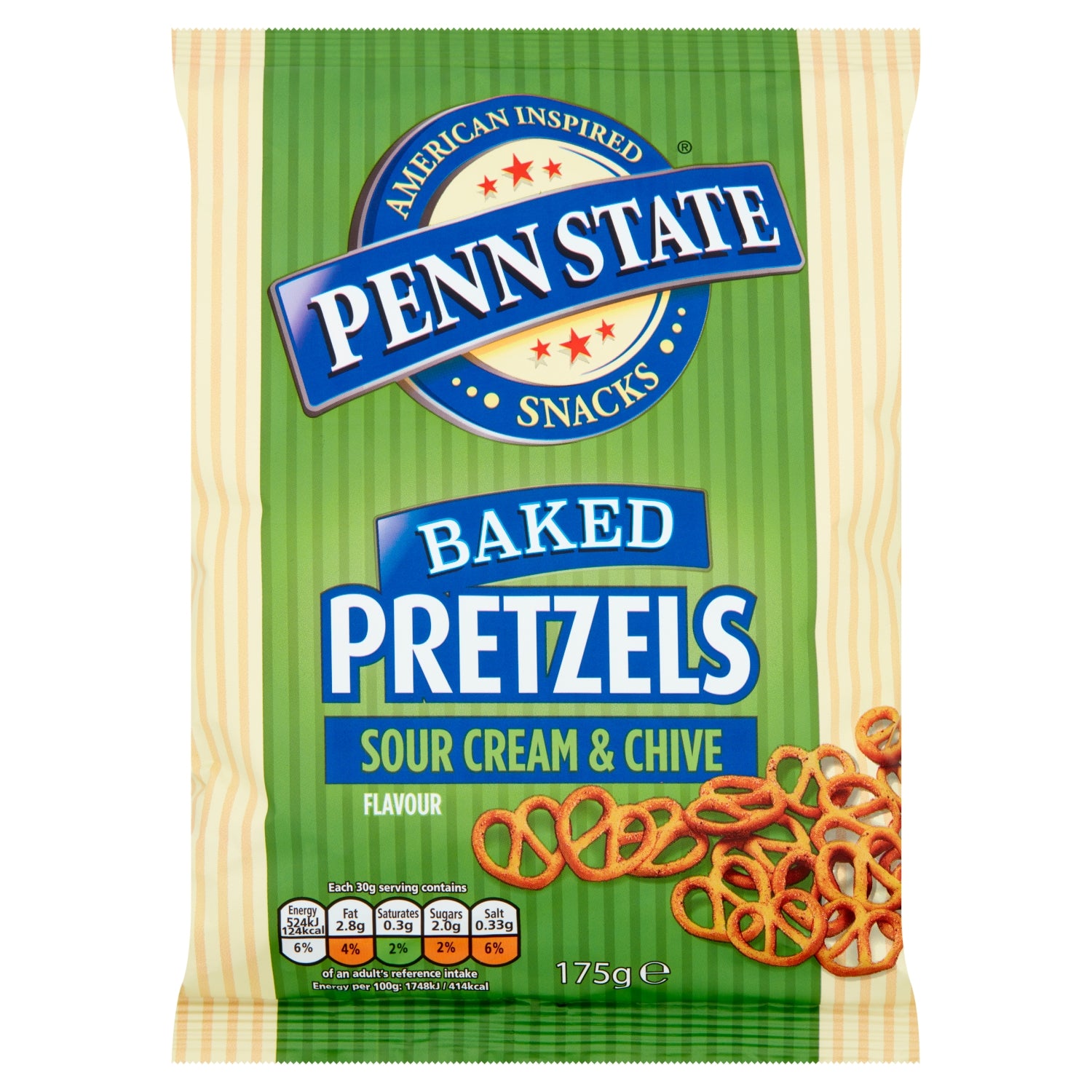 Penn State Pretzels Sour Cream 175g