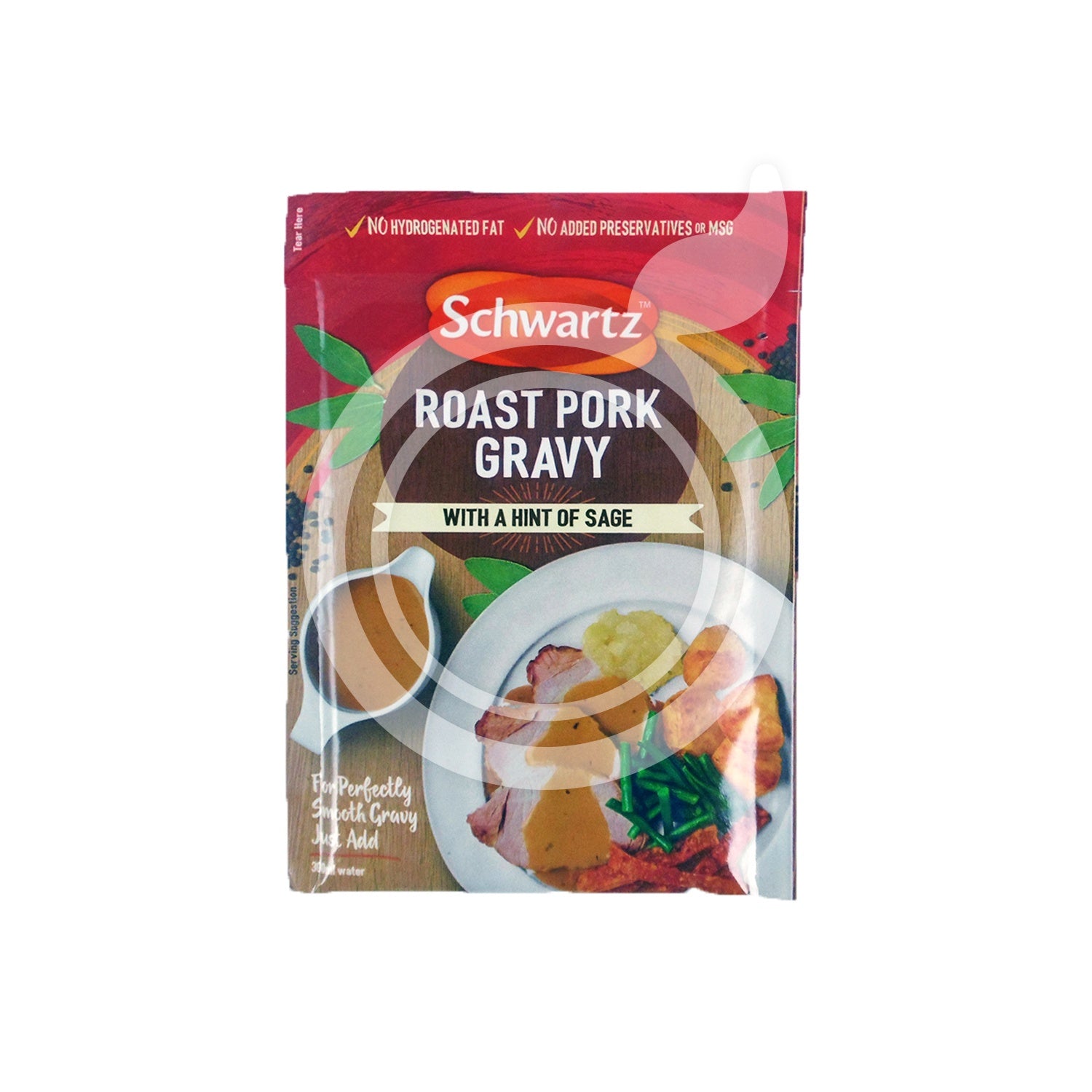 Schwartz Packet Sauce Mix  Roast Pork Gravy with a Hint of Sage