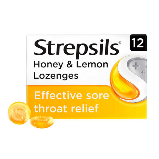 Strepsils Honey & Lemon  12'S
