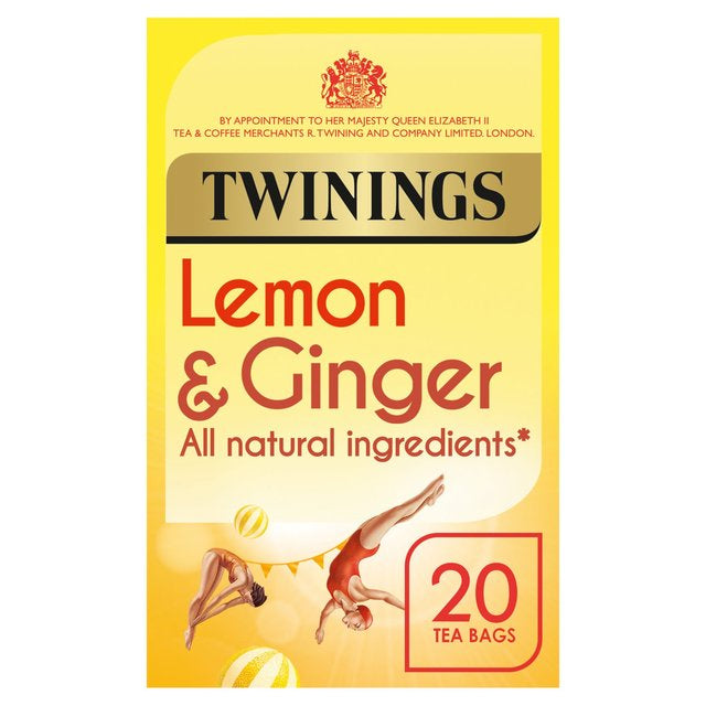 Twinings Lemon & Ginger Tea 20pk