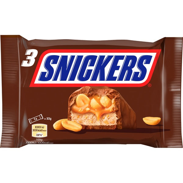 Snickers Snacksize 3pk PM Â£1