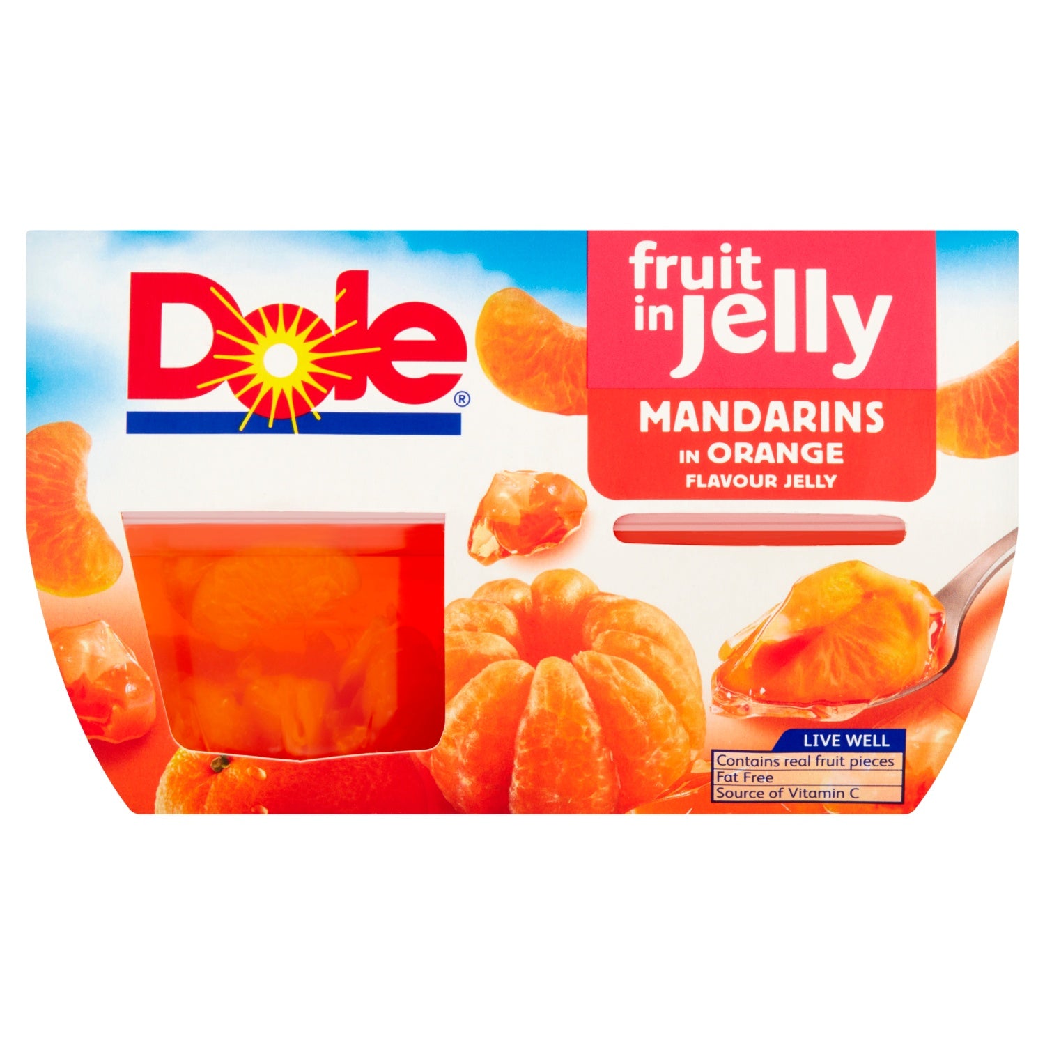 Dole Mandarins In Orange Jelly 4 pk