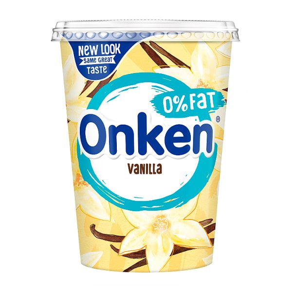 Onken 0% Fat Vanilla Yogurt 450g