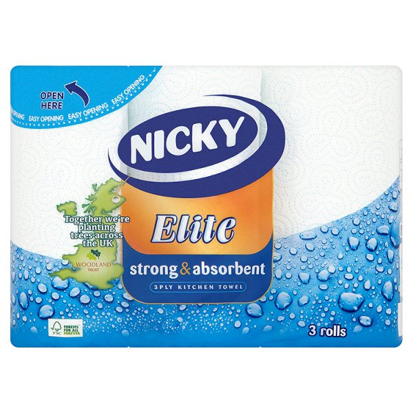 Nicky Kitchen Towel Elite 3pk